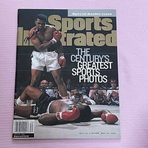 BOXING* The * gray test mo is medo* have autograph autograph SI magazine sport * illustration Ray tedo