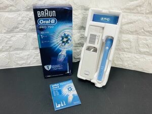未使用 BRAUN ブラウン Oral−B 電動歯ブラシ　PRO 750 D20.523.1 II-220504019
