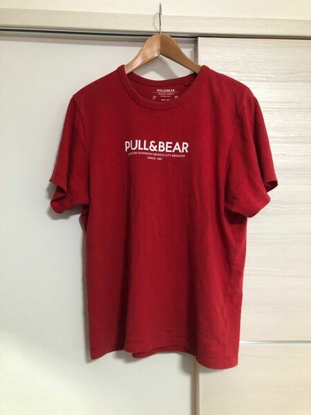 PULL&BEAR ロゴTシャツ Tee Logo プリントTシャツ