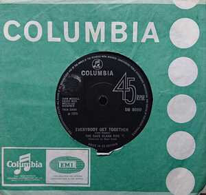 ☆THE DAVE CLARK FIVE/EVERYBODY GET TOGETHER'1970UK COLUMBIA 7INCH