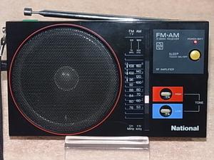 ☆Panasonic 【RF-U50A】 ラジオの選局、ボリュームが良好です、クリーニング済み品 管理22060539