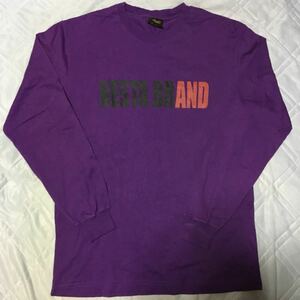 NESTA BRAND×THREE DICE ロンT Purple L 長袖Tシャツ Hurley QUIKSILVER 真木蔵人