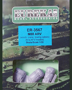 エウレカ XXL ER-3567 1/35 M88A1 ARV用ケーブルセット(AFVクラブ用)
