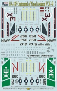 トゥーボブス 48-232 1/48 F/A-18F ホーネット VX-9 アメリカ海軍100周年記念塗装