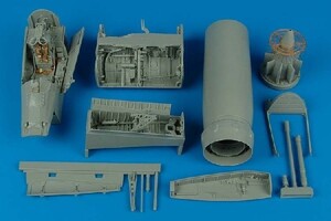 アイリス 2110 1/32 F-8E/H クルセイダー ディテールセット(TRUMPETER用)