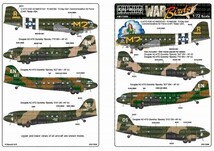 キッツワールド KW172096 1/72 米陸軍 C-47/DC-3 D-デイ・ドール/スプーキーズ_画像2