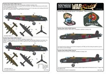 キッツワールド KW172040 1/72 WW.II 英空軍 ハンドレページ ハリファックス B Mk.II 第419飛行隊 `Mermaid/Per Flak Ad Nausium` BB323_画像2