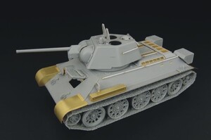 ハウラー HLX48155 1/48 T-34/76 1943年型 112工場製 エッチングパーツ(ホビーボス(84808)用)