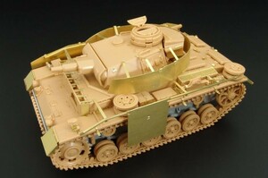 ハウラー HLX48201 1/48 III号戦車M/N型 シュルツェン エッチングパーツ(タミヤ用)