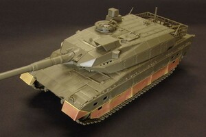 ハウラー HLX48378 1/48 陸上自衛隊 10式戦車 サイドスカートエッチングパーツ(タミヤ用)