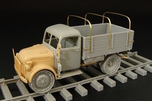 ハウラー HLX48304 1/48 スタイヤー1500 鉄道路走行仕様改造セット(タミヤ用)