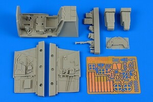 アイリス 2191 1/32 メッサーシュミット Bf109G-2 コクピットセット(REVELL用)