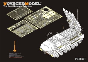 ボイジャーモデル PE35961 1/35 現用 ロシア 9K37M1 BUK 防御ミサイルシステム アップグレードセット(MENG SS-014用)