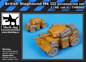  black dog T48060 1/48 England s tag is undoMkIII equipment . car accessory set 