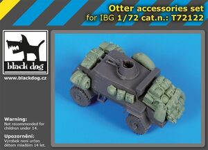 ブラックドッグ T72122 1/72 オッター アクセサリーセット （ IBG Models用）