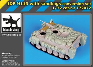  black dog T72072 1/72 chair la L country . army M113 & Sand bag conversion set ( tiger n.ta- for )