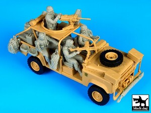 ブラックドッグ T35079 1/35 アメリカ RSOV レンジャー アクセサリーセット クルーフィギュア4体付(ホビーボス)