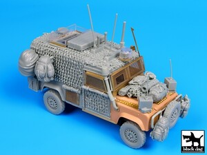 ブラックドッグ T35093 1/35 イギリス 装甲ランドローバー「スナッチ」バラクーダ アフガニスタン ビッグ セット(ホビーボス)