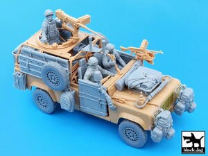  black dog T35051 1/35 reality for England Land Rover Wolf accessory set figure 3 body attaching 