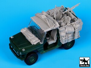 ブラックドッグ T35058 1/35 現用ドイツ メルセデス ウルフ アフガニスタン アクセサリーセット