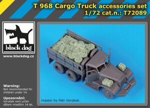 ブラックドッグ T72089 1/72 T 968 カーゴトラック アクセサリーセット （ IBG Models用）