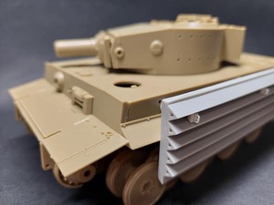 パンツァーアート RE35-685 1/35 タイガー I 戦車 木製 サパー フットブリッジ