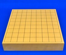 将棋セット　新かや2寸一枚板卓上将棋盤セット(木製将棋駒白椿上彫駒)【囲碁将棋専門店の将碁屋】_画像2