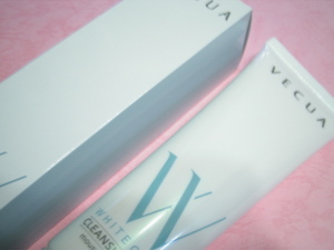 * new goods *bekyua* white clear cleansing foam 120g