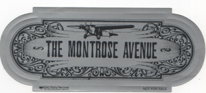 THE MONTROSE AVENUE非売品販促用ステッカー