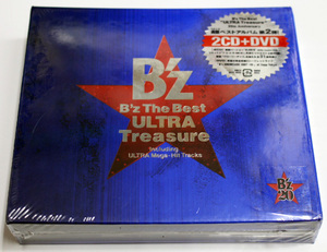 新品 B'z 【B'z The Best ULTRA Treasure】 2CD+DVD