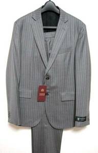  новый товар TAKEO KIKUCHI×DORMEUIL ограничение полоса 2B костюм M жакет & слаксы брюки высший класс оригинал ткань пальто Takeo Kikuchi Xdo-meru