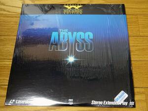 * used beautiful goods # movie [a screw ]The Abyss American foreign record laser disk *