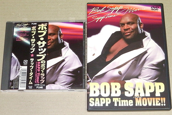 中古CD+DVD: Bob Sapp: Sapp Time! + The Movie [FLCF-7059][FLBF-8567] ボブサップ A-cappellers K-1 MMA