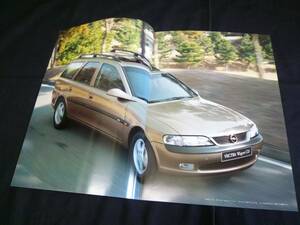 [Y900 prompt decision ] Opel Vectra Wagon XH180W/XH200W/XH250W type exclusive use main catalog "Yanase" version / Japanese / 1997 year 