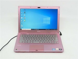 カメラ/中古/13.3型/ノートPC/Win10/新品SSD256/8GB/COREi3　2330M/SONY　VPCSB38FJ/WIFI/HDMI/Bluetooth/USB3.0　office搭載　送料無料