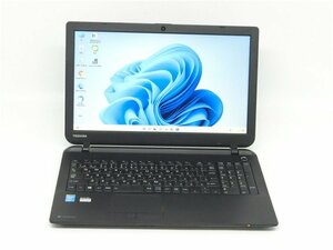 WEBカメラ/中古/15.6型/ノートPC/Win11Pro/新品SSD256/8GB/COREi3　5005U/TOSHIBA　BB25/PB　テンキー 　office搭載 　送料無料