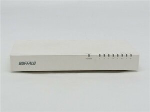  中古　動作確認済み　バッファロー(BUFFALO) LSW4-TX-8NP/WH(ホワイト) スイッチングHub 8ポート　送料無料