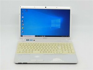 カメラ/中古/15.6型/ノートPC/Win10/新品SSD180/8GB/COREi5　2430M/SONY　VPCEH28FJ WIFI/HDMI/テンキー/ office搭載 送料無料