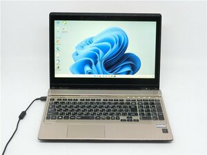  camera built-in / used laptop NEC NS750/A Win11 Corei7-5500U /15.6 type touch panel /16GB/ new goods SSD512GB/HDMI/USB3.0/ numeric keypad 