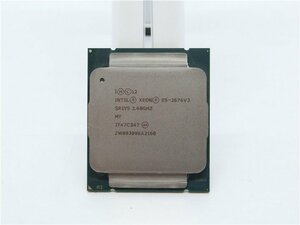  used Intel Xeon E5-2676V3 SR1Y5 2.4GHZ operation defect junk free shipping 