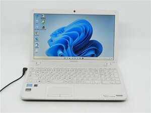 中古ノートパソコンTOSHIBA DynabookT452/35HW　Core i3　3120M/15.6型/8GB/新品SSD256GB/HDMI/無線WIFI/テンキー/WIN11/office搭載