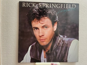 リック・スプリングフィールド RICK SPRINGFIELD LIVING TO OZ　輸入盤　ワンオーナー