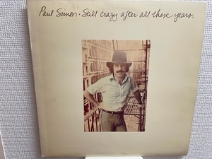 ポール・サイモン　時の流れに　PAUL SIMON STIL CLAZY AFTER ALL THESE YEARS AOR名盤　日本盤　ワンオーナー