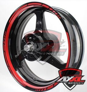 AxxL STD4-F 27色 リムステッカー YZF-R1 YZF-R6 YZF-R3 YZF-R25 YZF-R15 YZF MT10 XSR900 MT09 MT07 MT03 MT25 XJR1300 XJR1200 XJR400 FZ