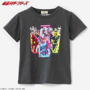 即決 仮面ライダーシリーズ キッズTシャツ【110】新品タグ付き 令和仮面ライダー リバイス セイバー ゼロワン