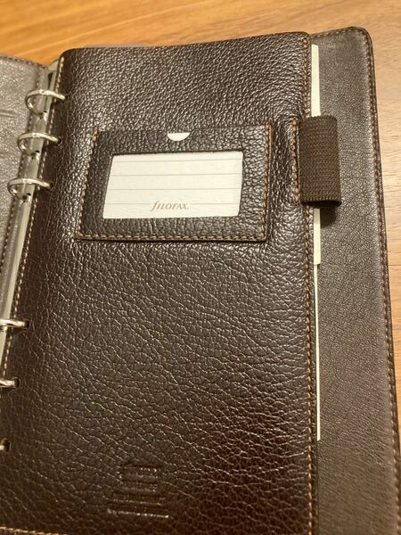 ファイロファックス　ヘリテージ　Filofax Heritage バイブルサイズ　ブラウン