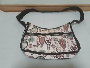 M114 LESPORTSAC Le Sportsac shoulder bag postage 350 jpy soiling equipped.