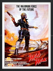  Безумный Макс 1979 год MAD MAX Goose US версия [ рама печать ] обои постер очень большой 585×784mm (. ... наклейка тип )001SGF1