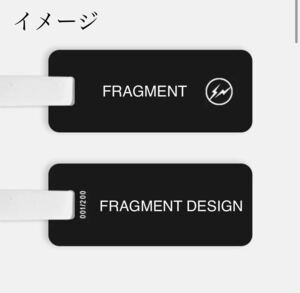 送料無料 fragment CUSTOM DOUBLE SIDED Luggage Tag ラゲッジ タグ キーホルダー various key tag