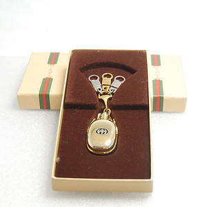 Gucci GUCCI брелок для ключа бутылка дизайн духи inserting Gold цвет 3 полосный брелок для ключа (12211)